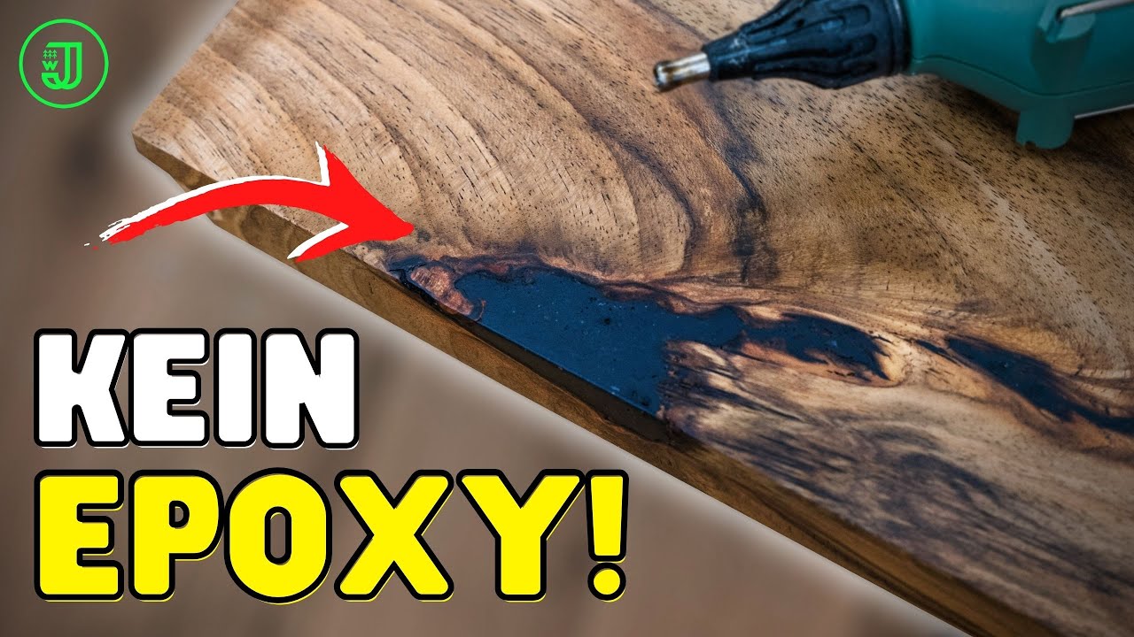 RISSE und ASTL&Ouml;CHER im Holz? Nimm kein EPOXY, sondern... ! | Jonas Winkler