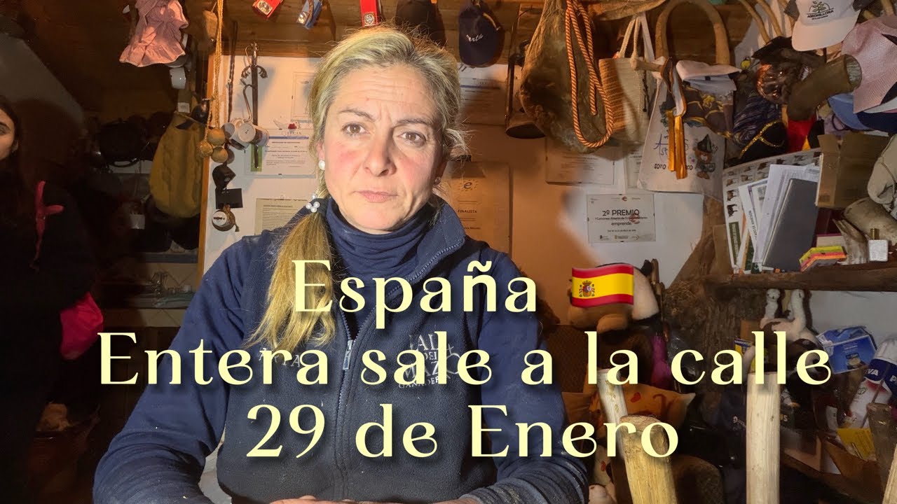 ‼España entera sale a la calle el 29 de Enero ‼