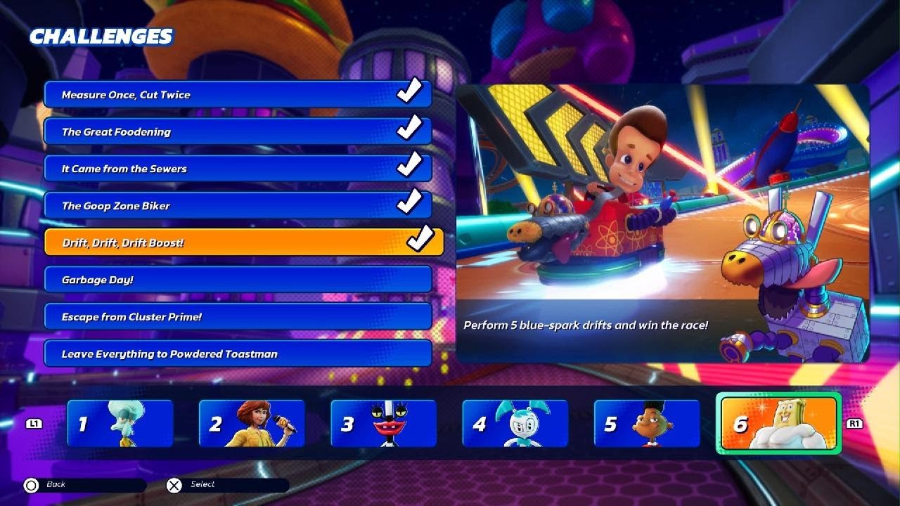 Nickelodeon Kart Racers 3: Slime Speedway Challenge #45 Drift, Drift, Drift Boost!