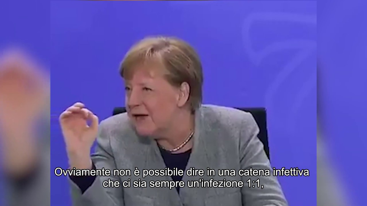 Coronavirus, Angela Merkel e la matematica dei contagi: la sua spiegazione è perfetta