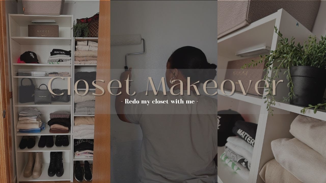 SMALL CLOSET MAKEOVER | TRANSFORMATION | TIKTOK VIRAL TARGET BOOKCASES | BUDGET FRIENDLY