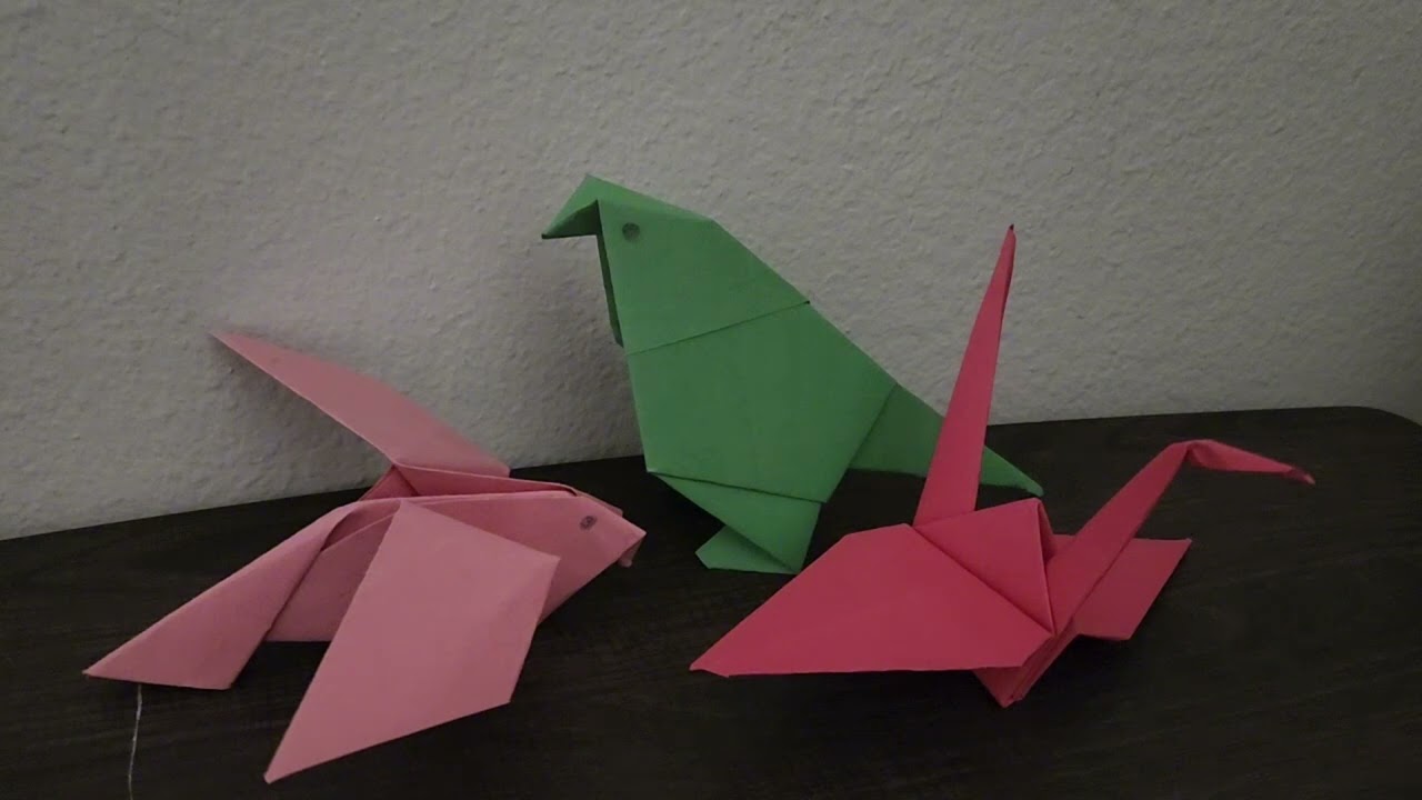 3D Design Origami Project Video