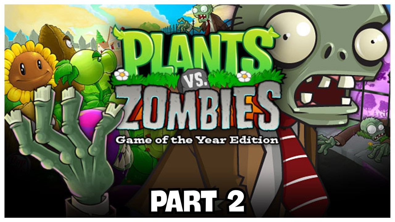 Plants Vs Zombies 100% Walkthrough Part 2: Puzzle + All Achievements
