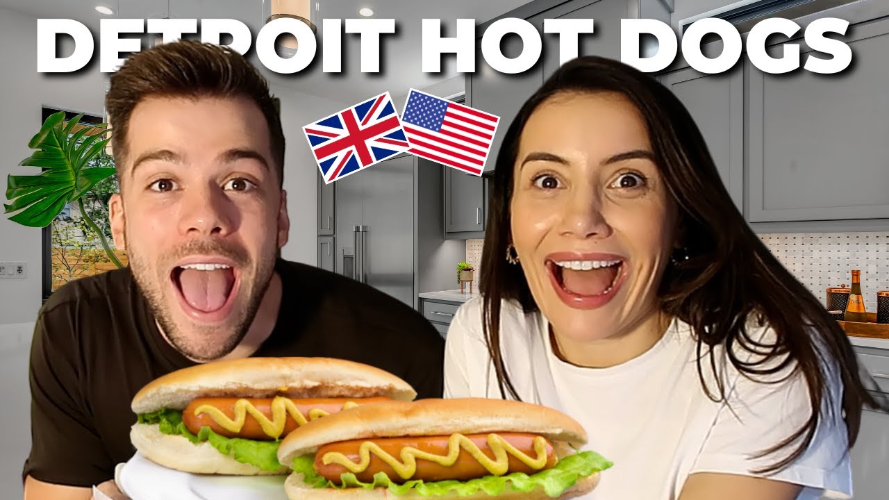 Brits Make DETROIT STYLE CONEY DOGS for the First Time (lol what?)