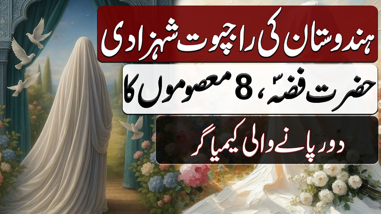 Hazrat Fizza, Hindustan ki Rajput Shahzadi | حضرت فضہ، ہندوستان کی راجپوت شہزادی | Blend of History