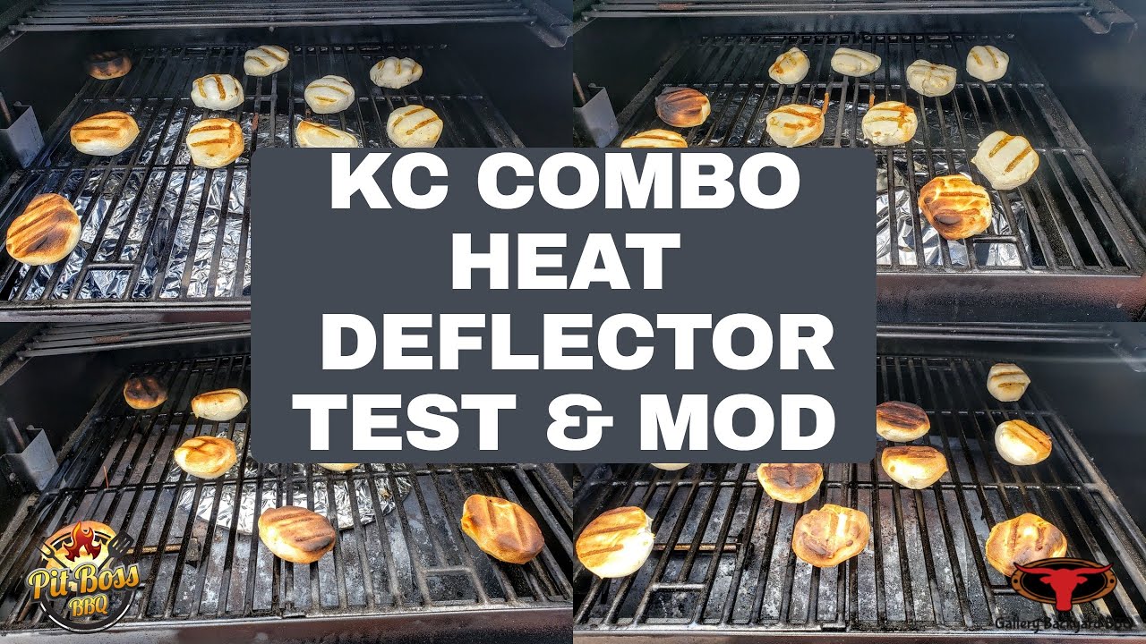 Pit Boss KC Combo | Heat Distribution | Deflector tests Mod | Results are in
