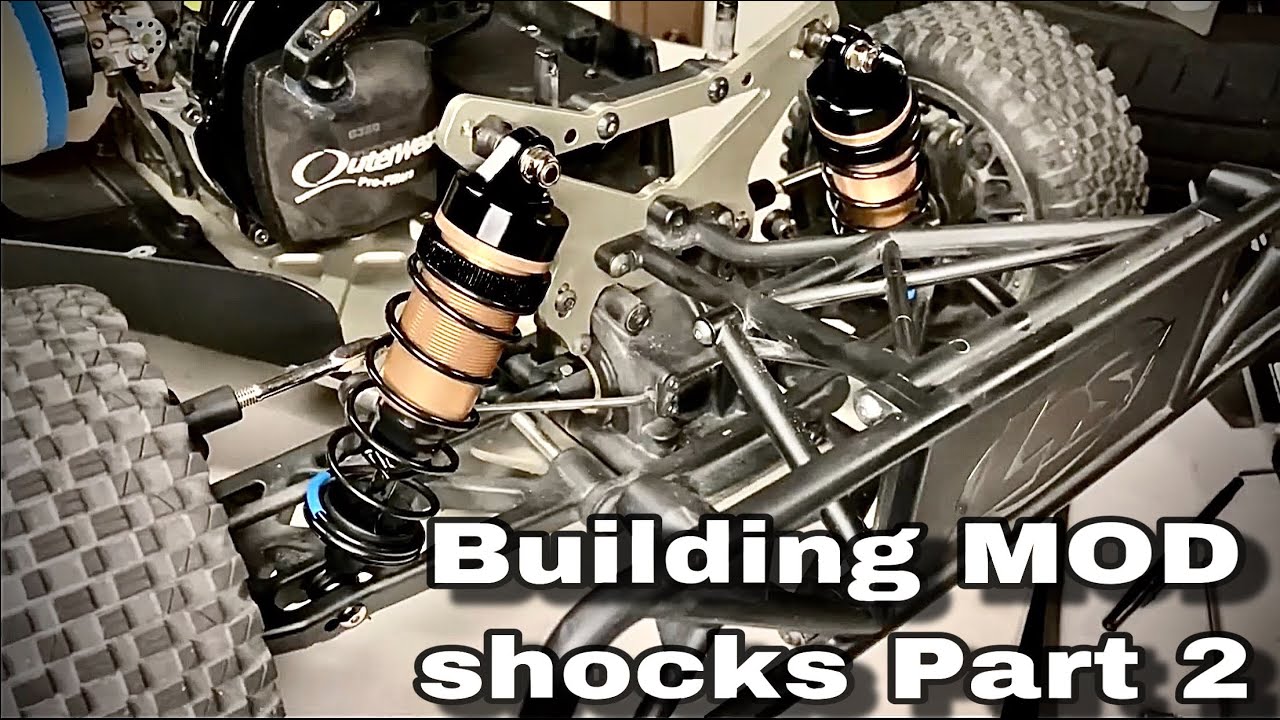 How to build and install MOD V4 Big Bore shocks on the Losi 5ive-T 2.0 Part 2