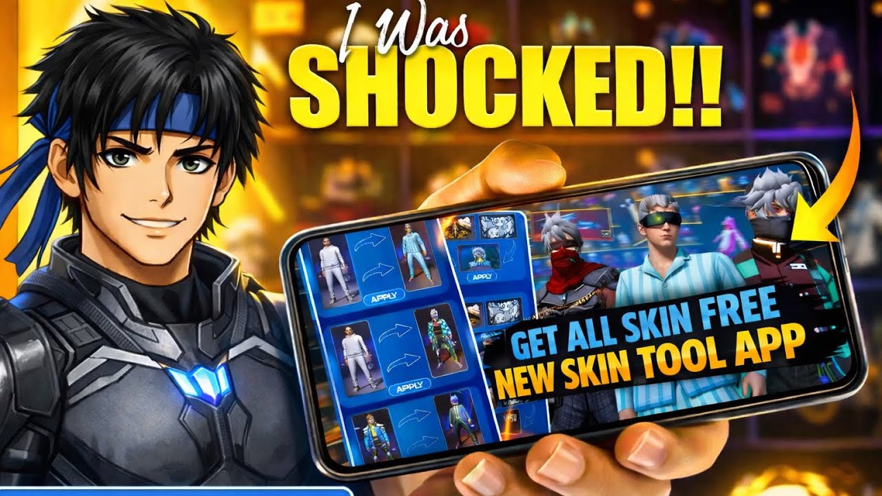🔥 HOW TO DOWNLOAD SKIN TOOL APP IN 2026 || HOW TO SETUP SHEZUKA APP 🔥