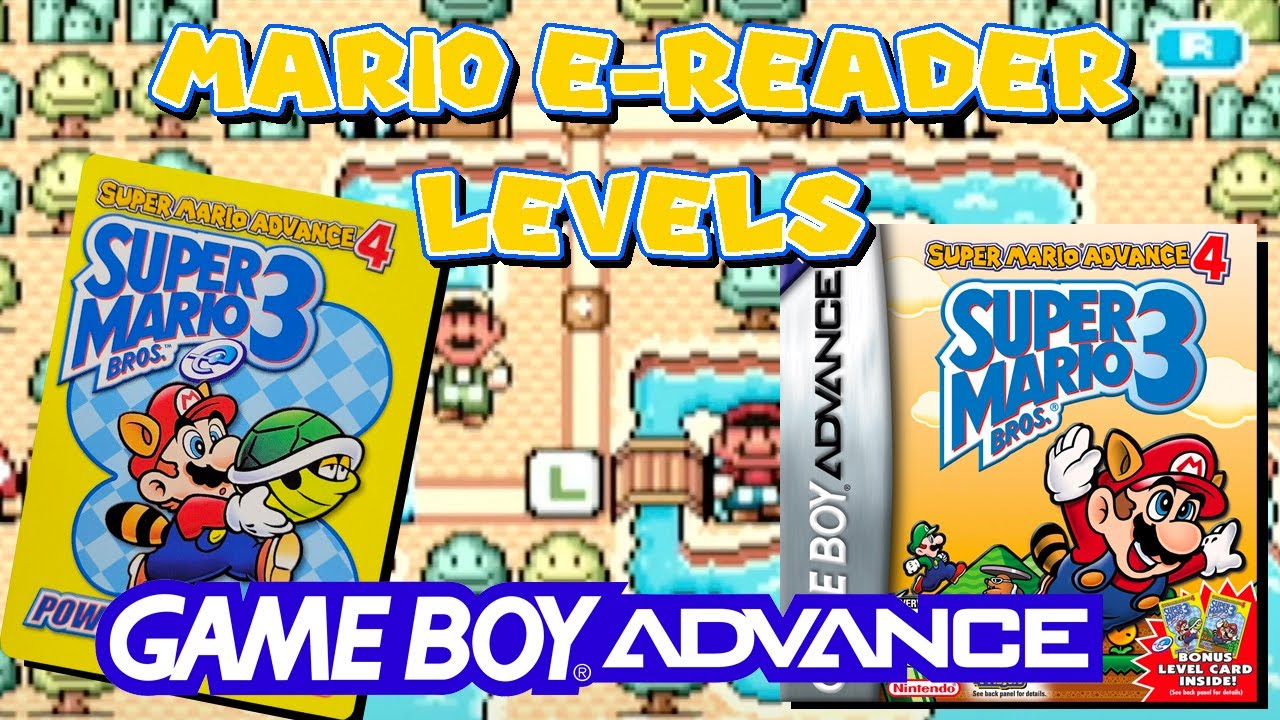 Super Mario Bros 3: E-Reader Levels recorded on Game Boy Advance - Mike Matei Live