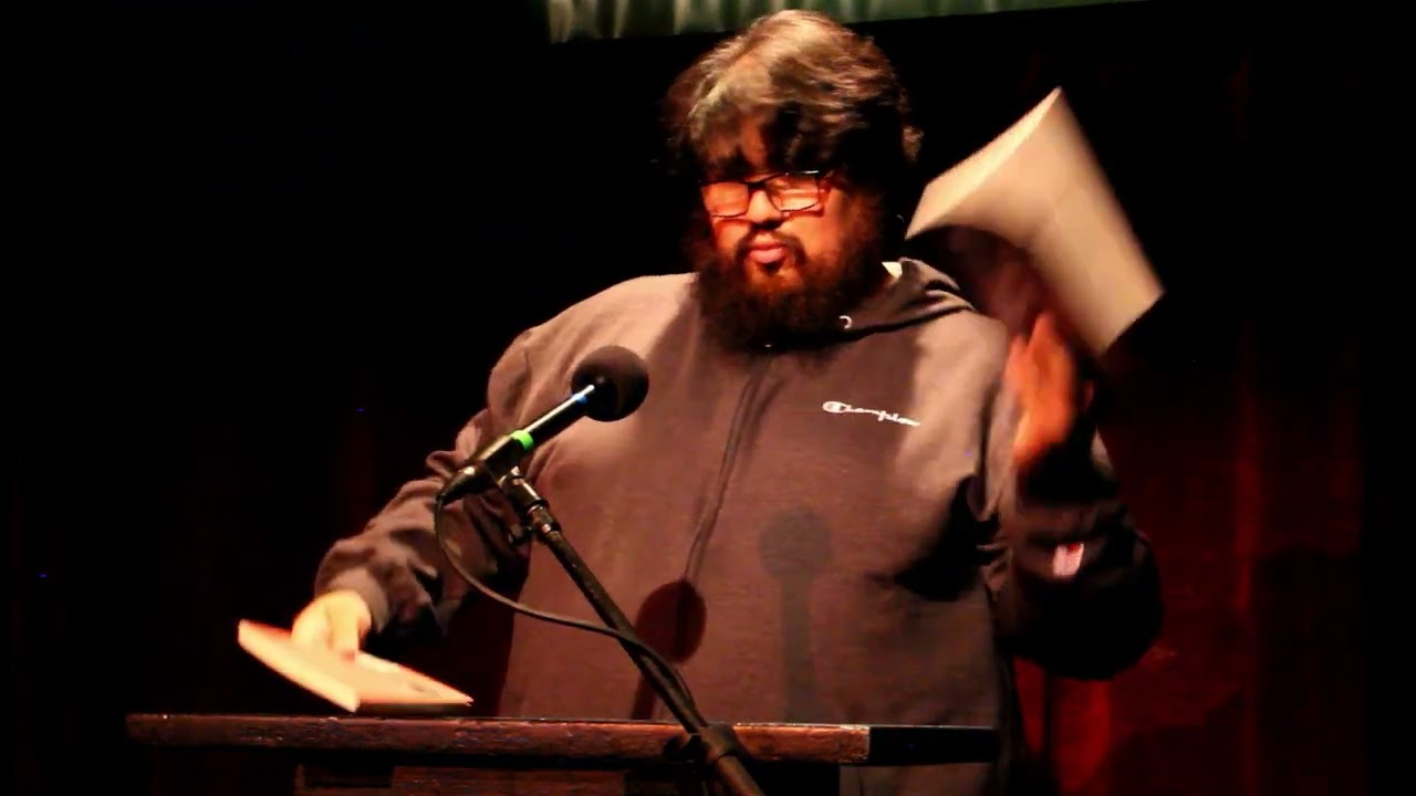 Matt Sedillo at Beyond Baroque for FlowerSong Press reading 4/2/22