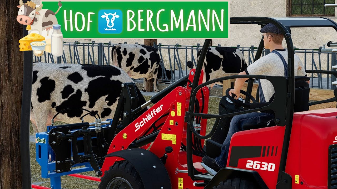 LS22 HOF BERGMANN #04: Einzug von Kühen, Schweinen, Schafe und Ziegen | FARMING SIMULATOR 22