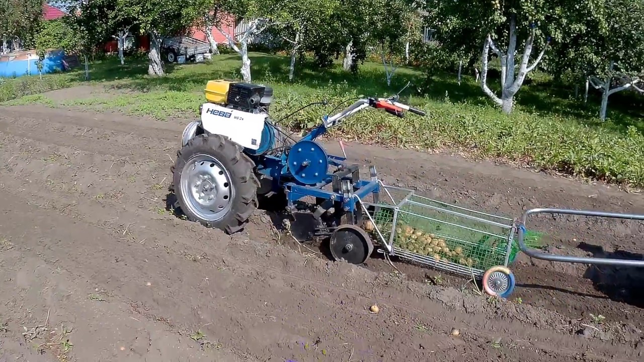 Размеры и модернизация картофелекопалки.  
1 часть