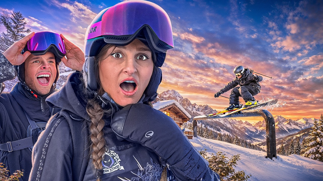 24H pour APPRENDRE Le SKI FREESTYLE ⛷️🎿