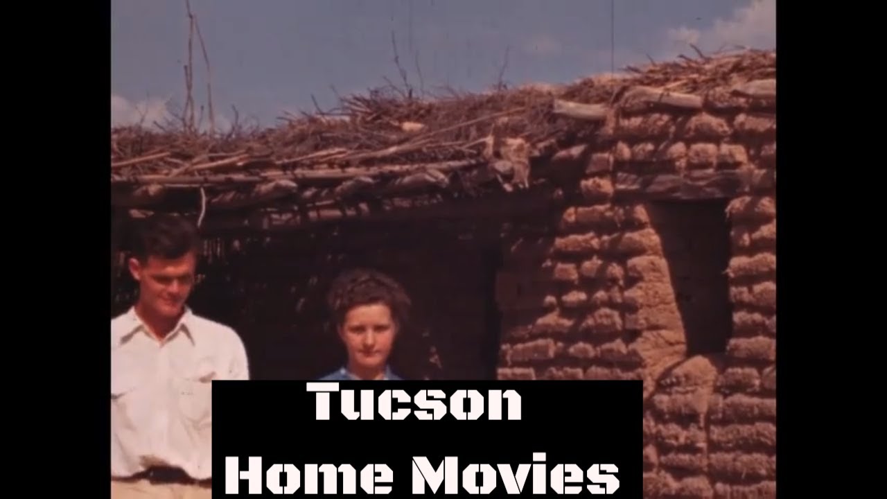 1940s TUCSON ARIZONA HOME MOVIES #2 OLD TUCSON  20764a