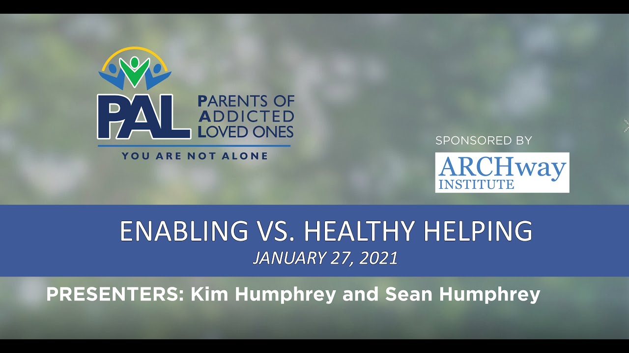 Enabling vs. Healthy Helping