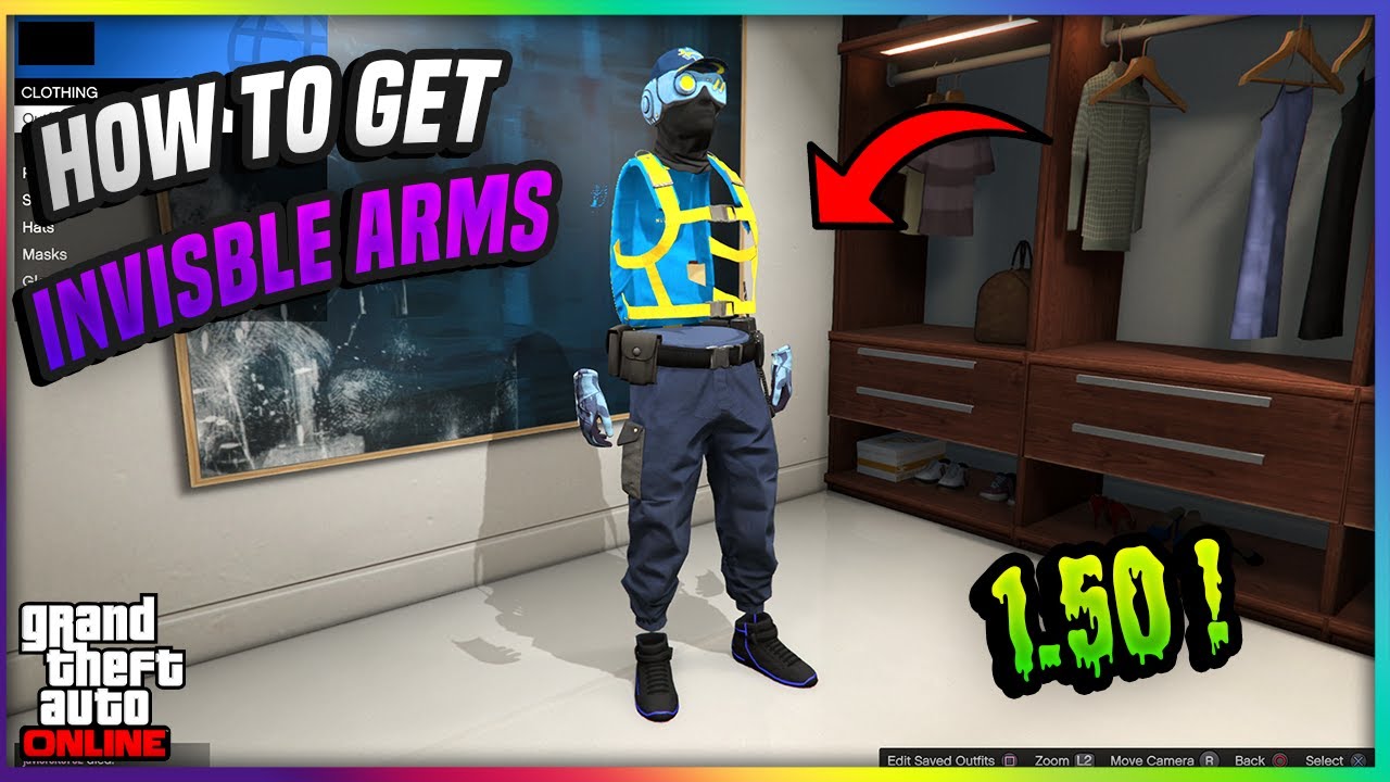 *NEW* GTA 5 Online *Solo* Save Invisible Arms Glitch *Stays* 