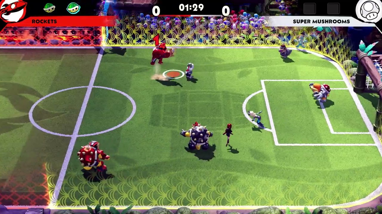 Mario Strikers: Battle League (Solo, Normal Mode - Speedrun WR) 1:24:00