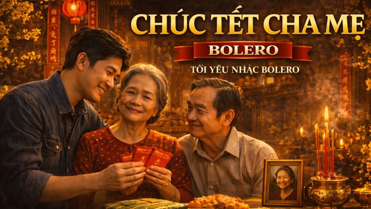 Chúc Tết Cha Mẹ (Bolero) l Lời Chúc Tết Nghẹn Ngào Cho Cha Mẹ l Nhạc Xuân 2026 l Tôi Yêu Nhạc Bolero