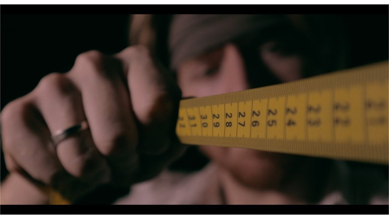 (ASMR) Face Measuring (No Talking/ with Background Rain)