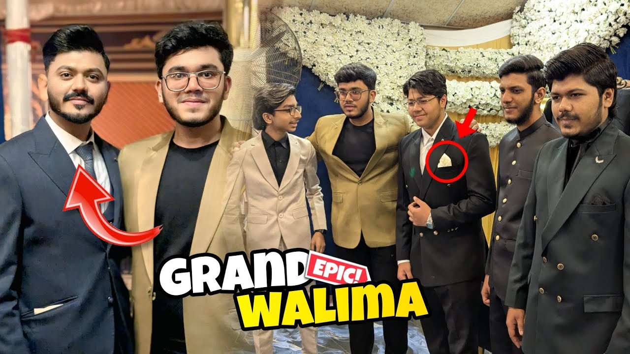 Grand Walima Ceremony 😍 finally shadi khatam