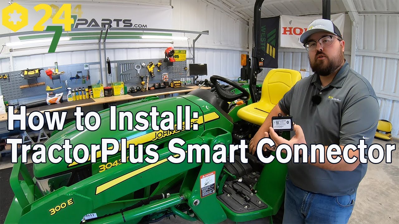 Как установить TractorPlus Smart Connector на трактор John Deere