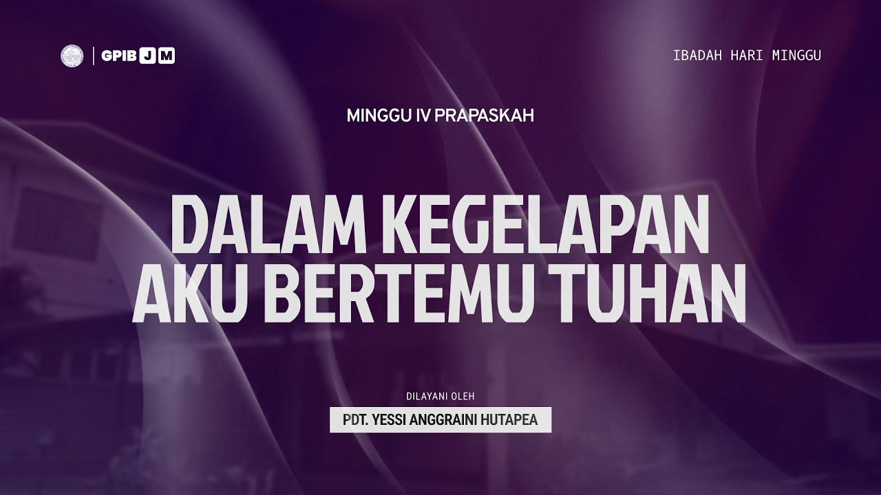 IBADAH HARI MINGGU IV PRAPASKAH & HUT GPI KE-421 - 8 MARET 2026
