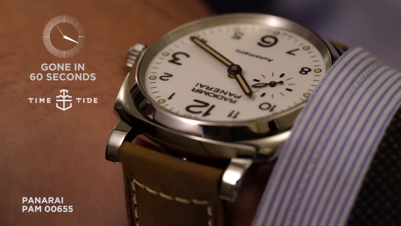 GONE IN 60 SECONDS - Panerai PAM 655 Radiomir 1940 3 Days Automatic Acciaio