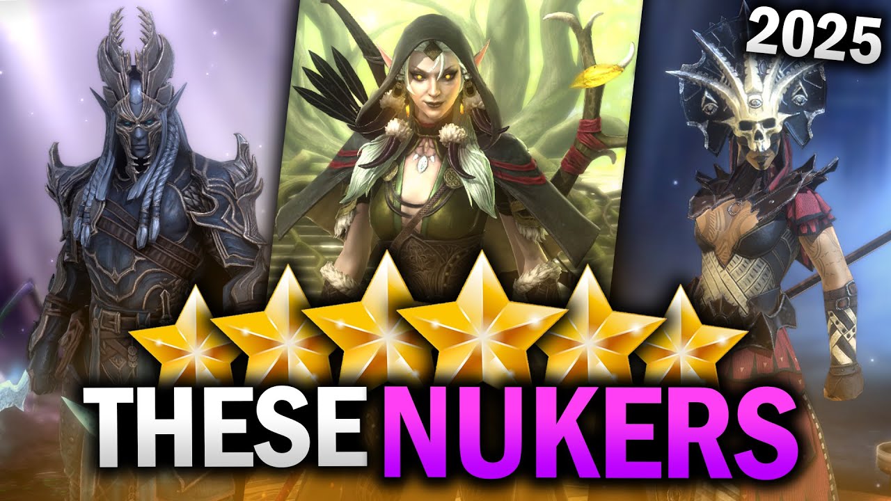 These EPICS HIT LIKE LEGGOS! GODLY NUKERS Worth 6 Stars (Updated) - Raid Shadow Legends