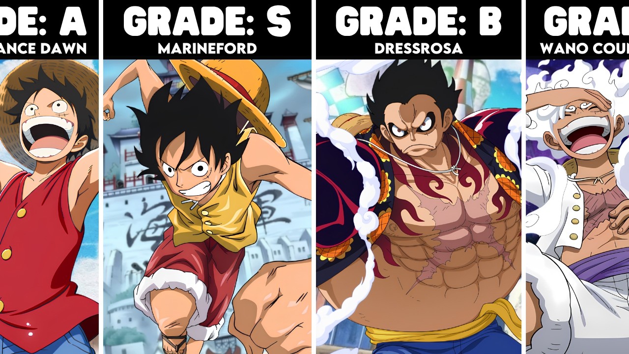 Ranking Luffy In EVERY Arc of One Piece!