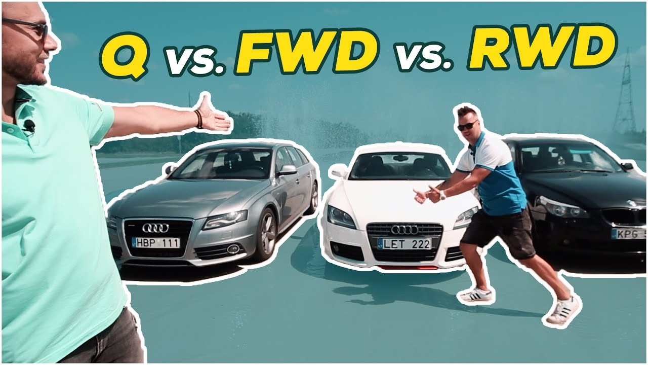 Q vs FWD vs RWD / Spausk Gazą TV