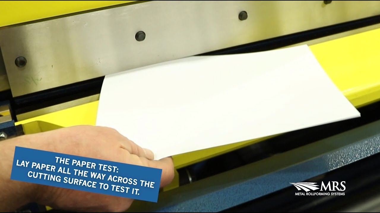Shear Blade Adjustment