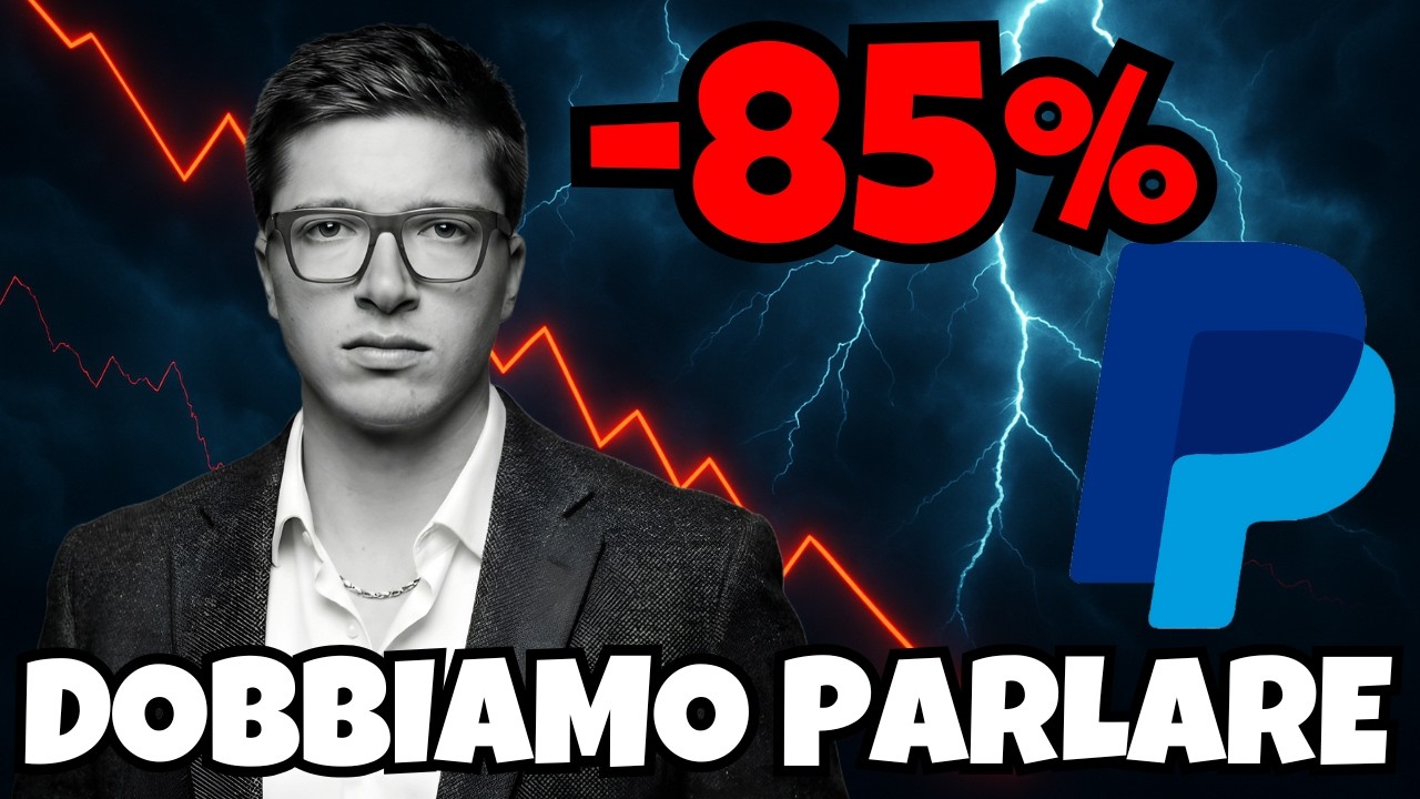PAYPAL -20%: &Egrave; DAVVERO FINITA? ANALISI TRIMESTRALE #pypl #paypal