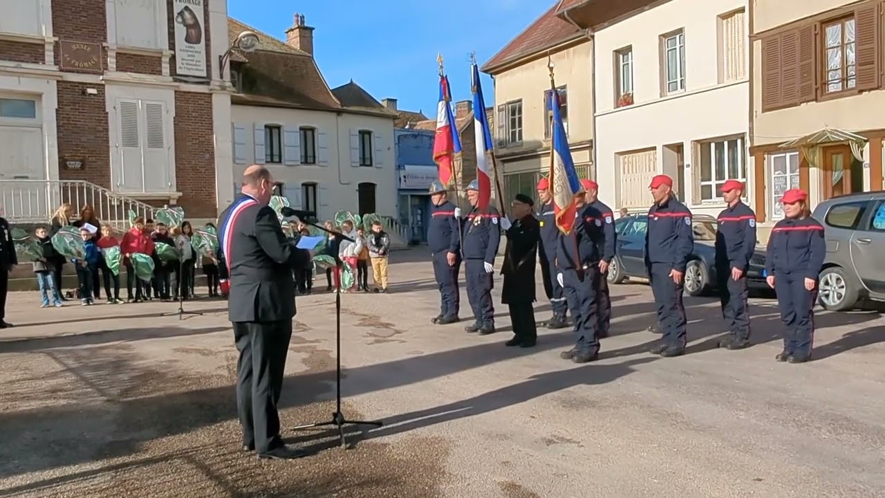 👉  Cérémonie du 11 Novembre à 📍  Chaource.