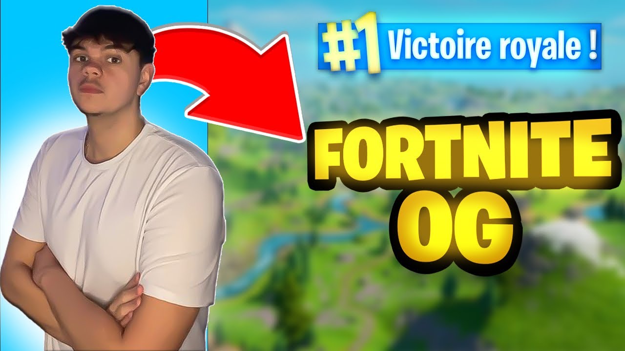 LE RETOUR DE FORTNITE CHAPITRE 1 [FORTNITE OG]