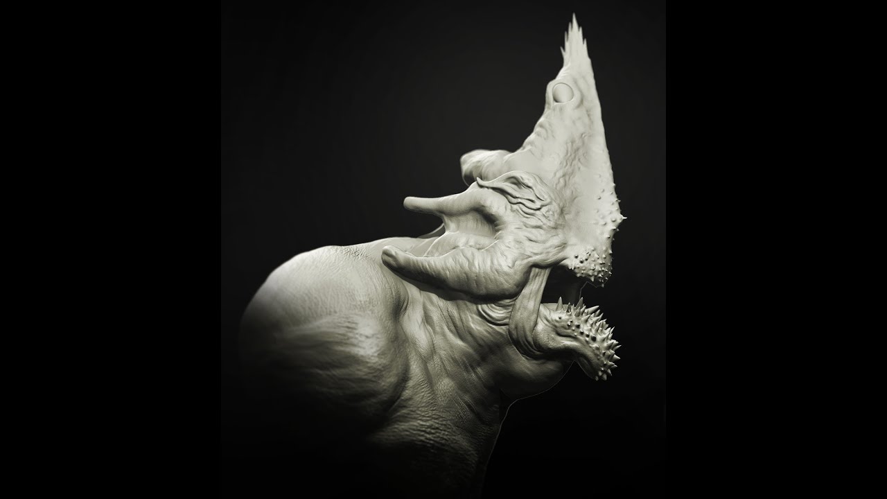 zBrush Time Lapse - Creature Speed Sculpt
