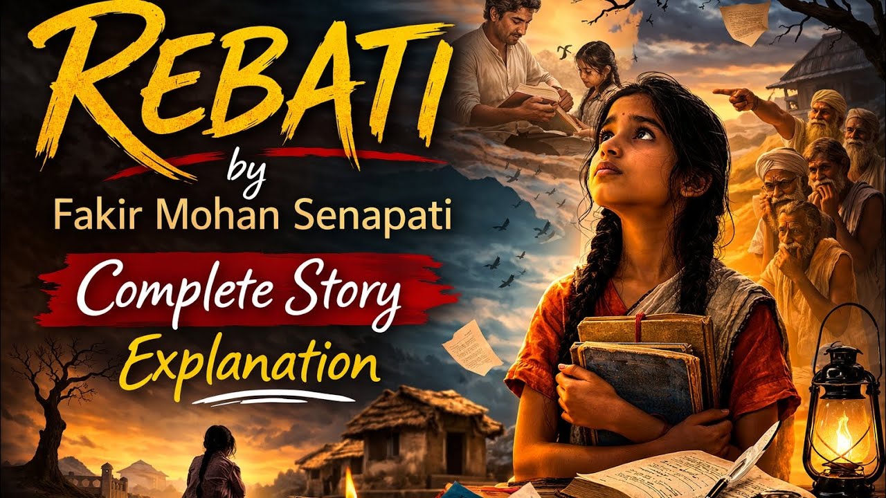 Rebati by Fakir Mohan Senapati | 1st Modern Indian Short Story |Themes, Characters & Summary#rebati 
