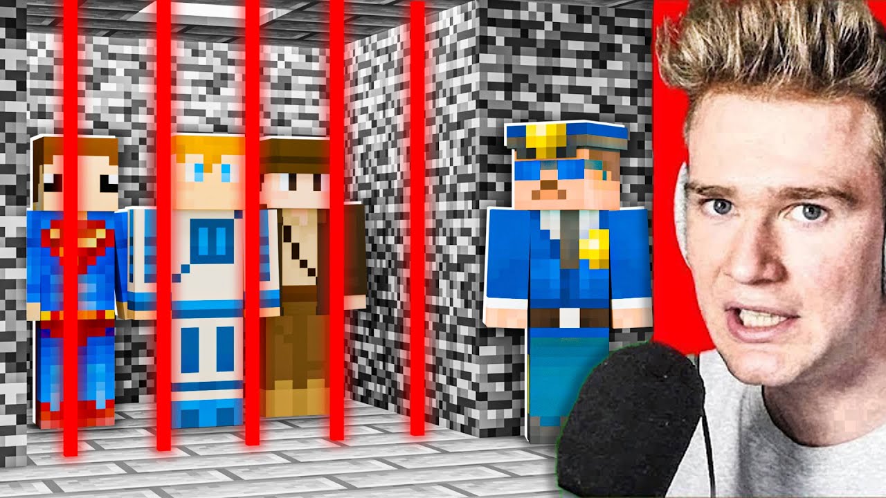 UCIEKAM Z WIĘZIENIA DLA YOUTUBERÓW! | Minecraft Więzienie