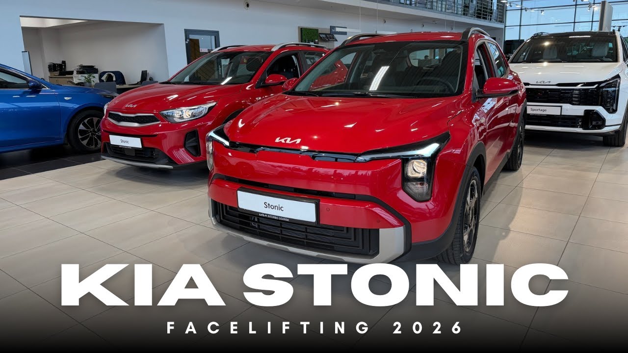 Nowa Kia Stonic - zobacz co się zmieniło przy okazji FACELIFTINGU | Prezentacja 4K