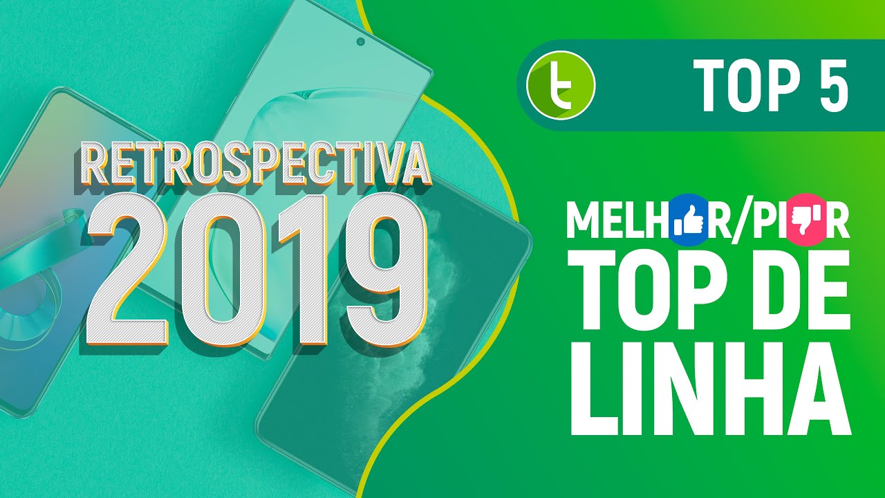 MELHOR e PIOR CELULAR TOP de LINHA de 2019 | Retrospectiva TudoCelular