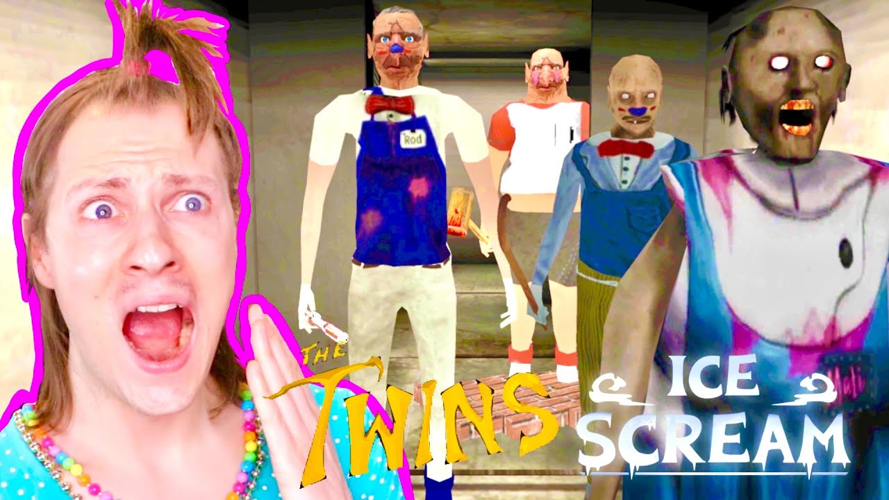 The TWINS : le MOD ICE SCREAM 6 avec la FAMILLE PSYCHOPATHE est GÉNIAL ! Nadège Candle