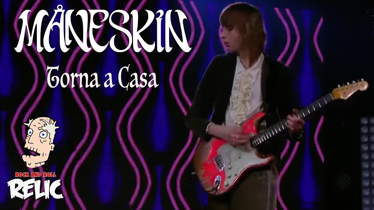 MANESKIN play TORNA A CASA in front of a live studio audience