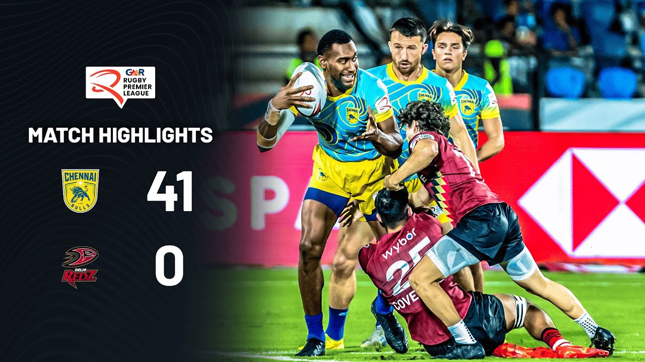 Final: Chennai Bulls vs Delhi Redz | GMR Rugby Premier League