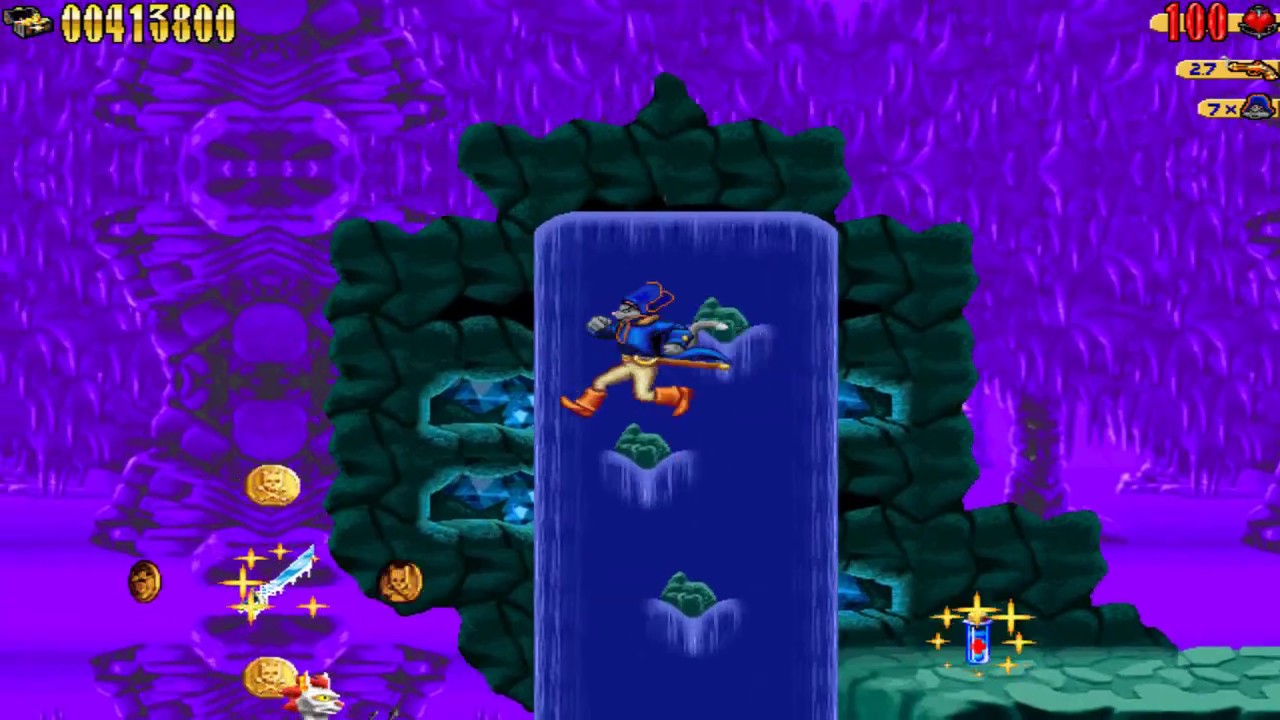 Captain Claw (Custom Level) Claw in the Cavern's Heart
