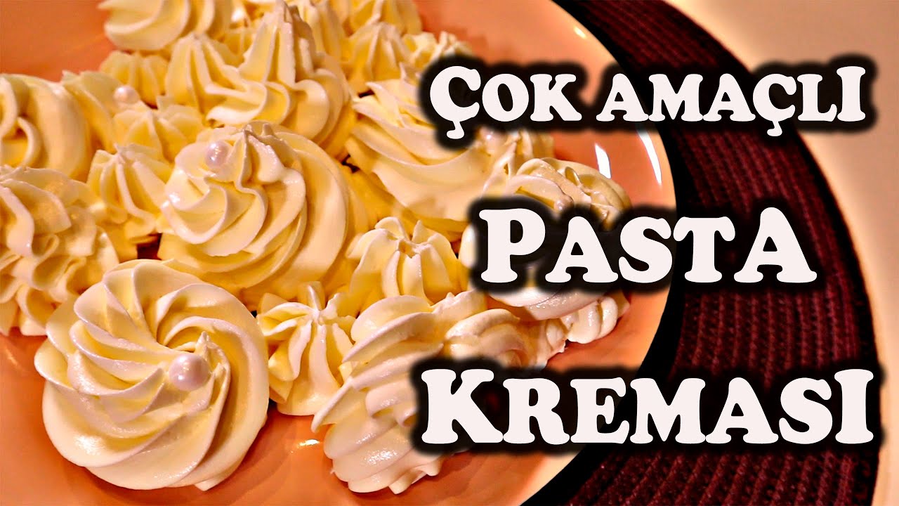 ÇOK LEZZETLİ VE ÇOK AMAÇLI PASTA KREMASI YAPIMI