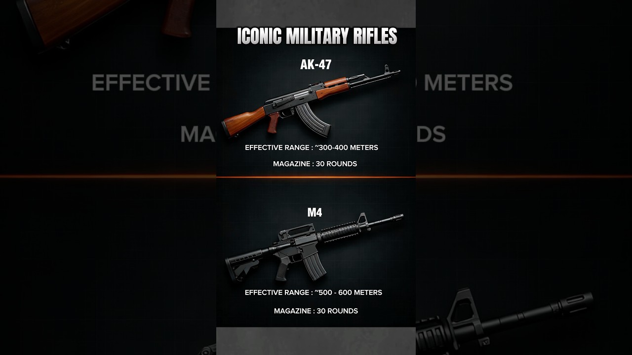 AK-47 vs M4 &mdash; Which Rifle Is Actually More Effective?
