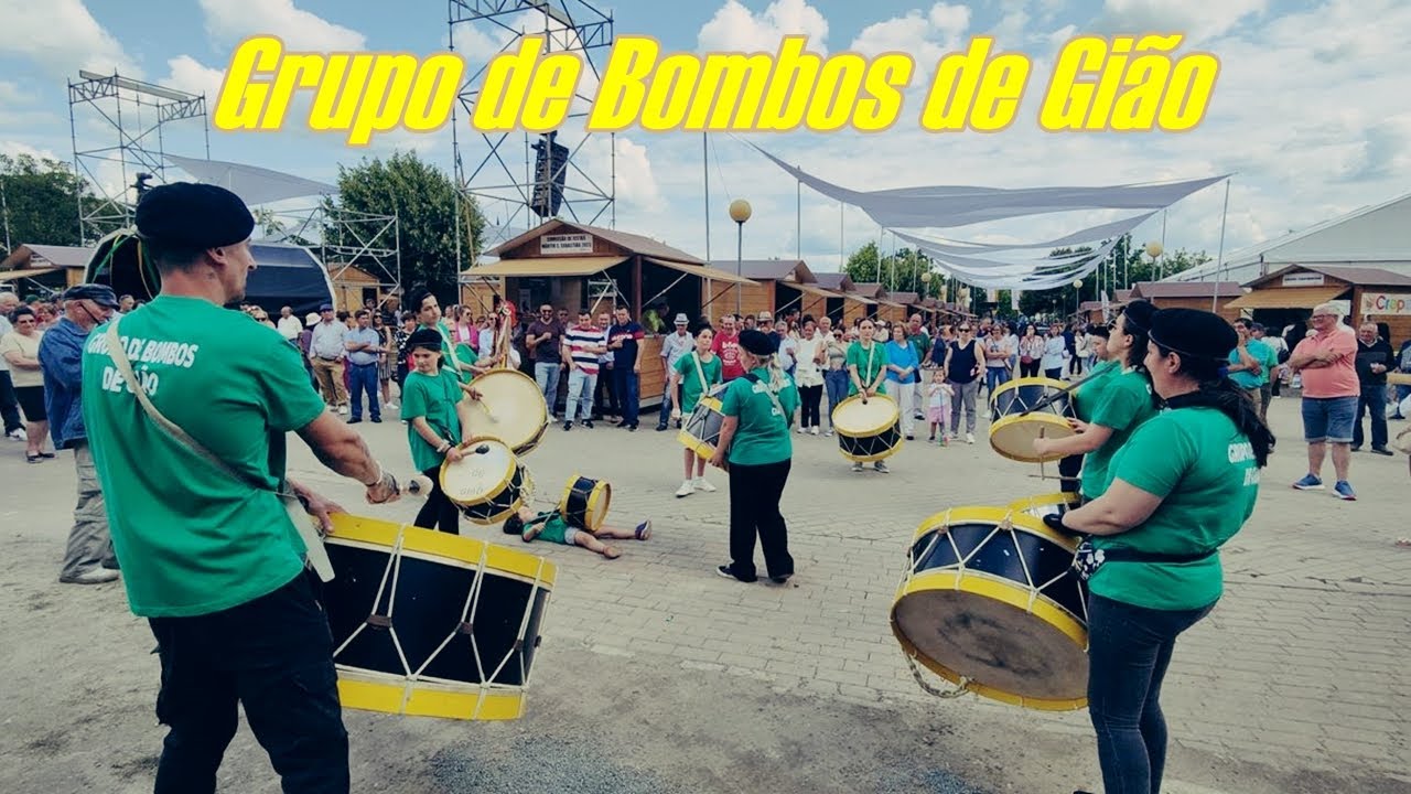 Grupo de Bombos de Gião - Festa da Cereja 2023 - Alfândega da Fé