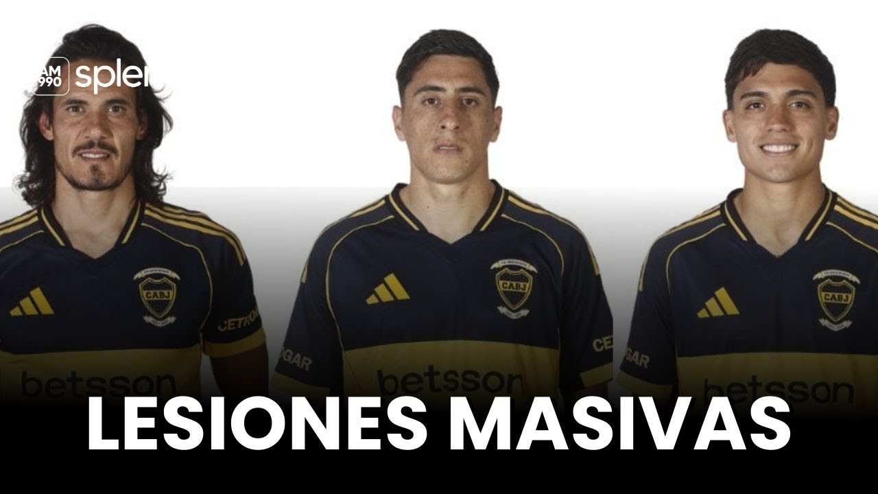 La lista de LESIONADOS de BOCA: ¿Tiene un problema con la PREPARACIÓN FÍSICA?