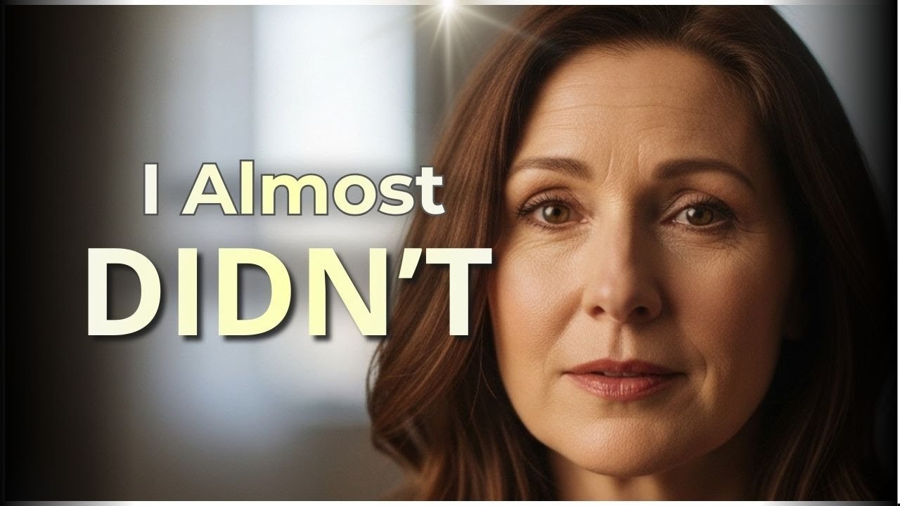 I almost canceled three times.Once in my head. Once with my finger hovering over the message. And...