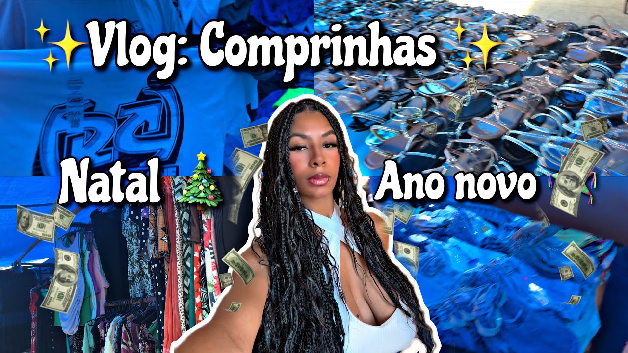 VLOG: COMPRINHAS PARA O NATAL E ANO NOVO💗