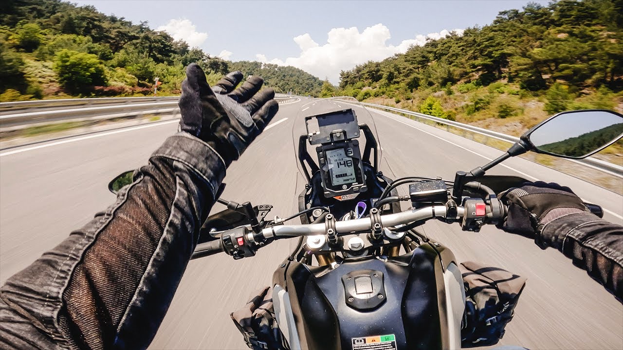 🏍️YAMAHA Tenere 700 - SABUNCUBELİ VİRAJLARI - 200 KM/H ? - [RAW] - Motorlu Flanör